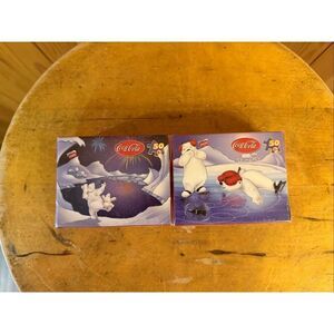 Coca Cola 50 Pc. Each Puzzles Polar Bears 2002 sealed (6291)